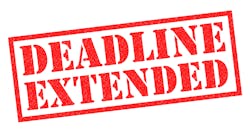 Deadline Extended