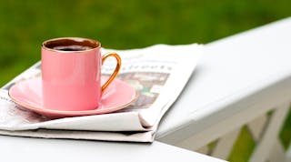 Tea Newspaper Dreamstime L 1977133