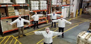 Employees at HP Hood show they&rsquo;re following COVID-19 protocols.