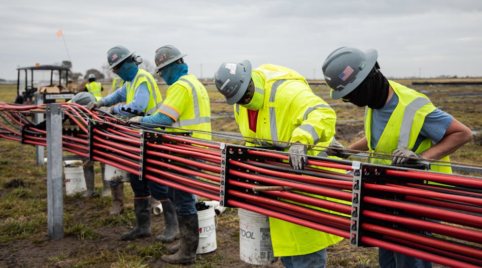 Rosendin At The Atkina Renewable Power Project In Texas