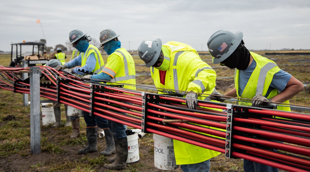 Rosendin At The Atkina Renewable Power Project In Texas